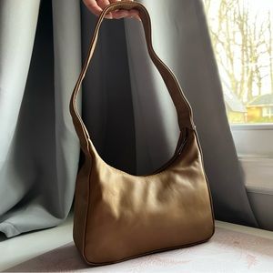 Y2K Tan Brown Shoulder Bag
